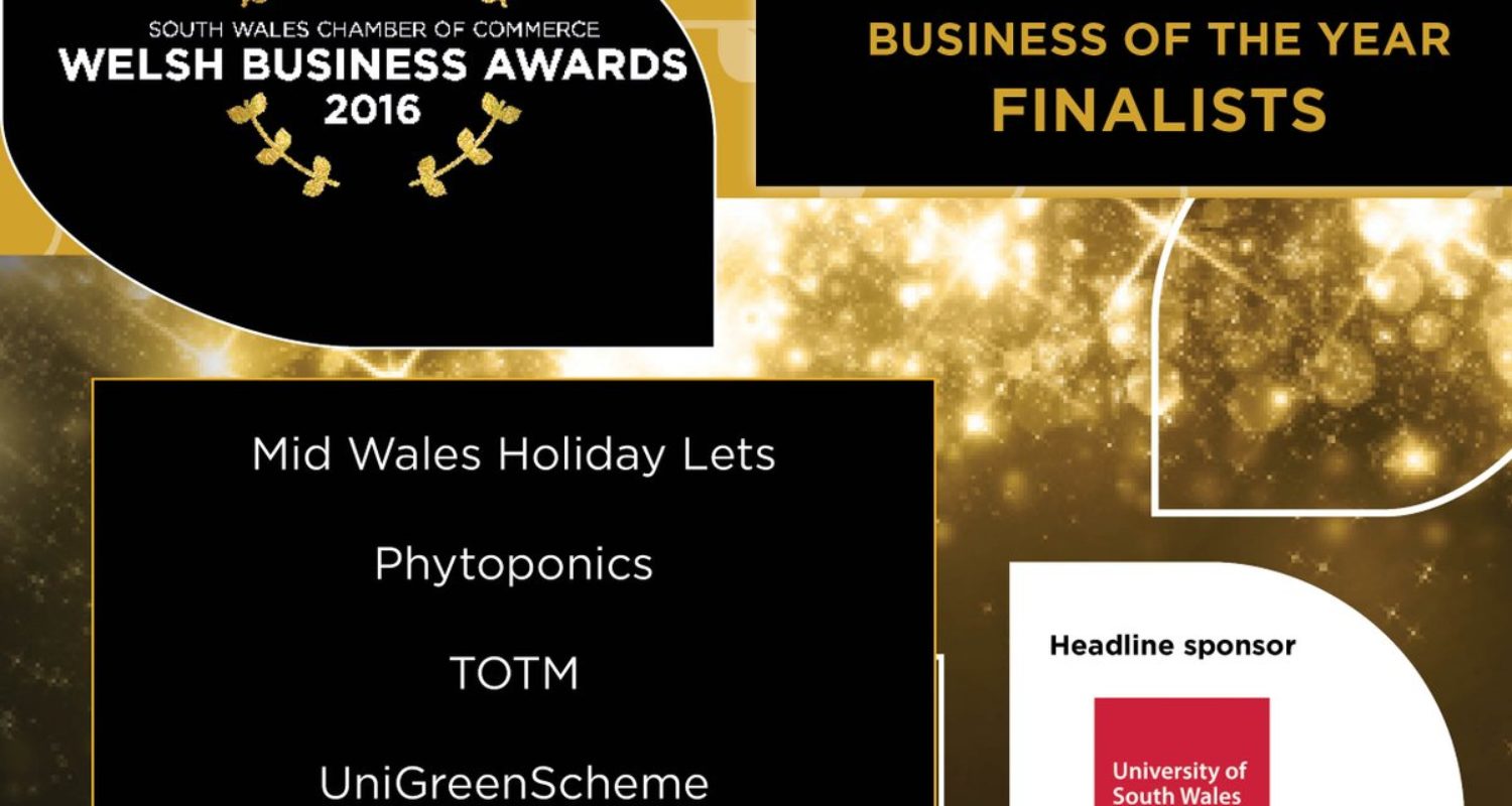 Apartments in Mid Wales, Welsh Business of the Year 2016