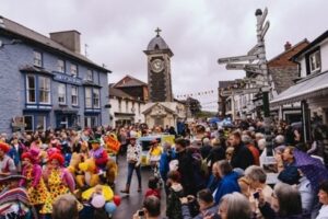 Rhayader Carnival - just one of the events held in Rhayader over the summer.